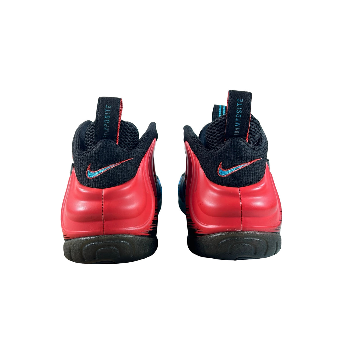 616750 400 Nike Air Foamposite Pro Spiderman [USED] - 11 M (Used) (No Box)