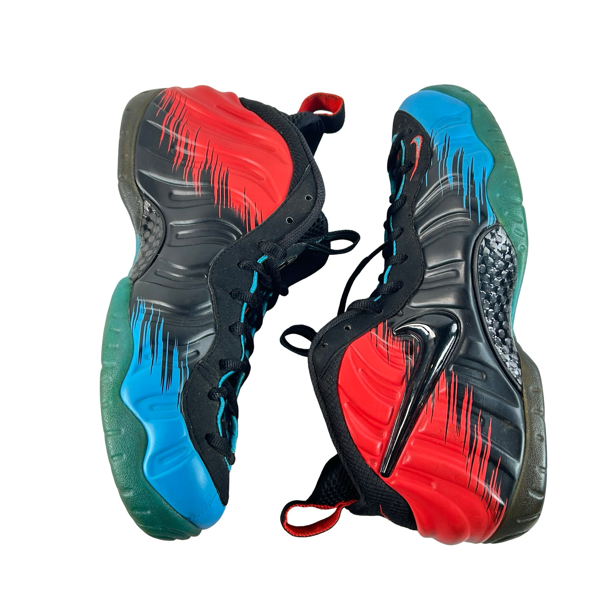616750 400 Nike Air Foamposite Pro Spiderman [USED] - 11 M (Used) (No Box)