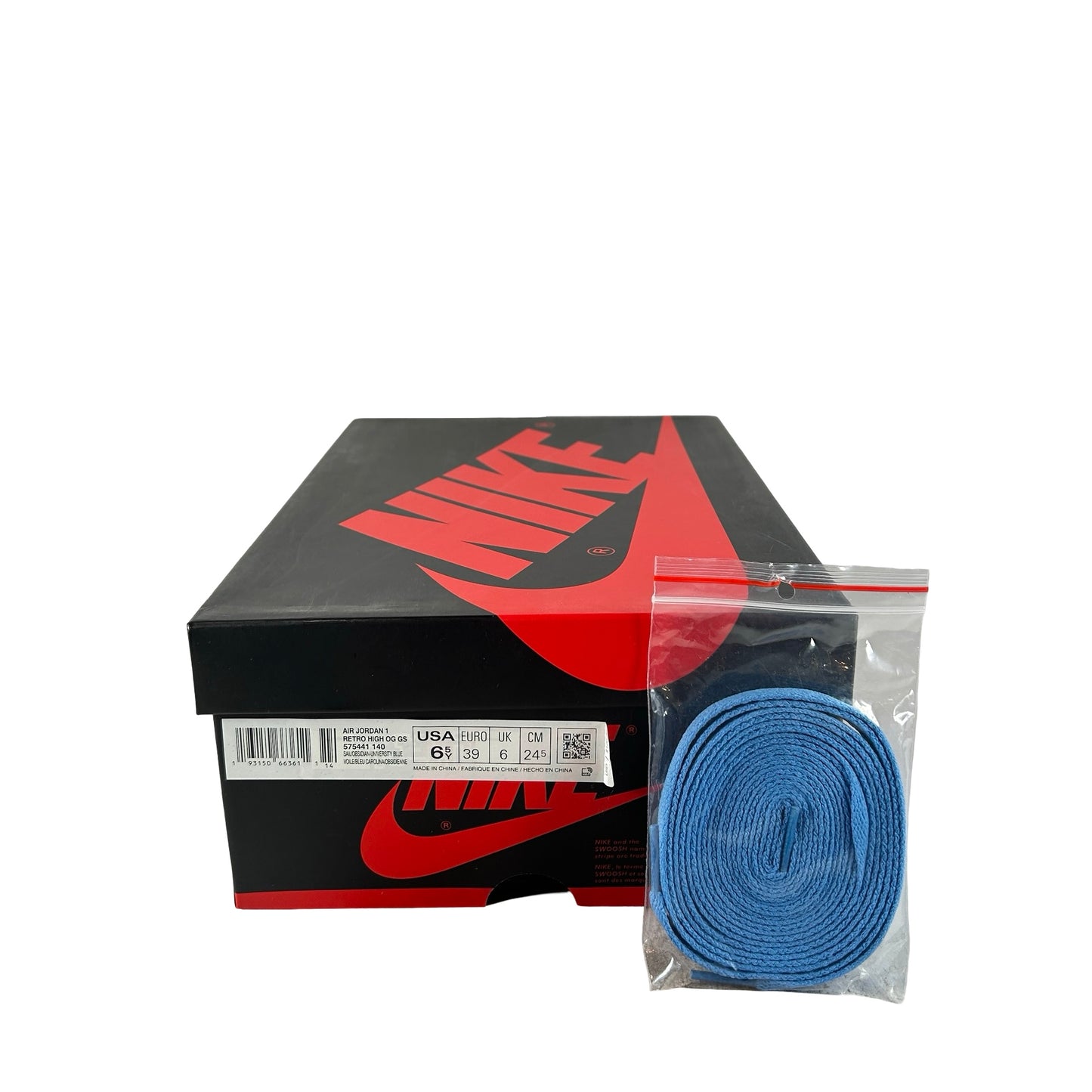 575441 140 Jordan 1 Retro High Obsidian (GS) [USED] - 6.5 Y (Used)