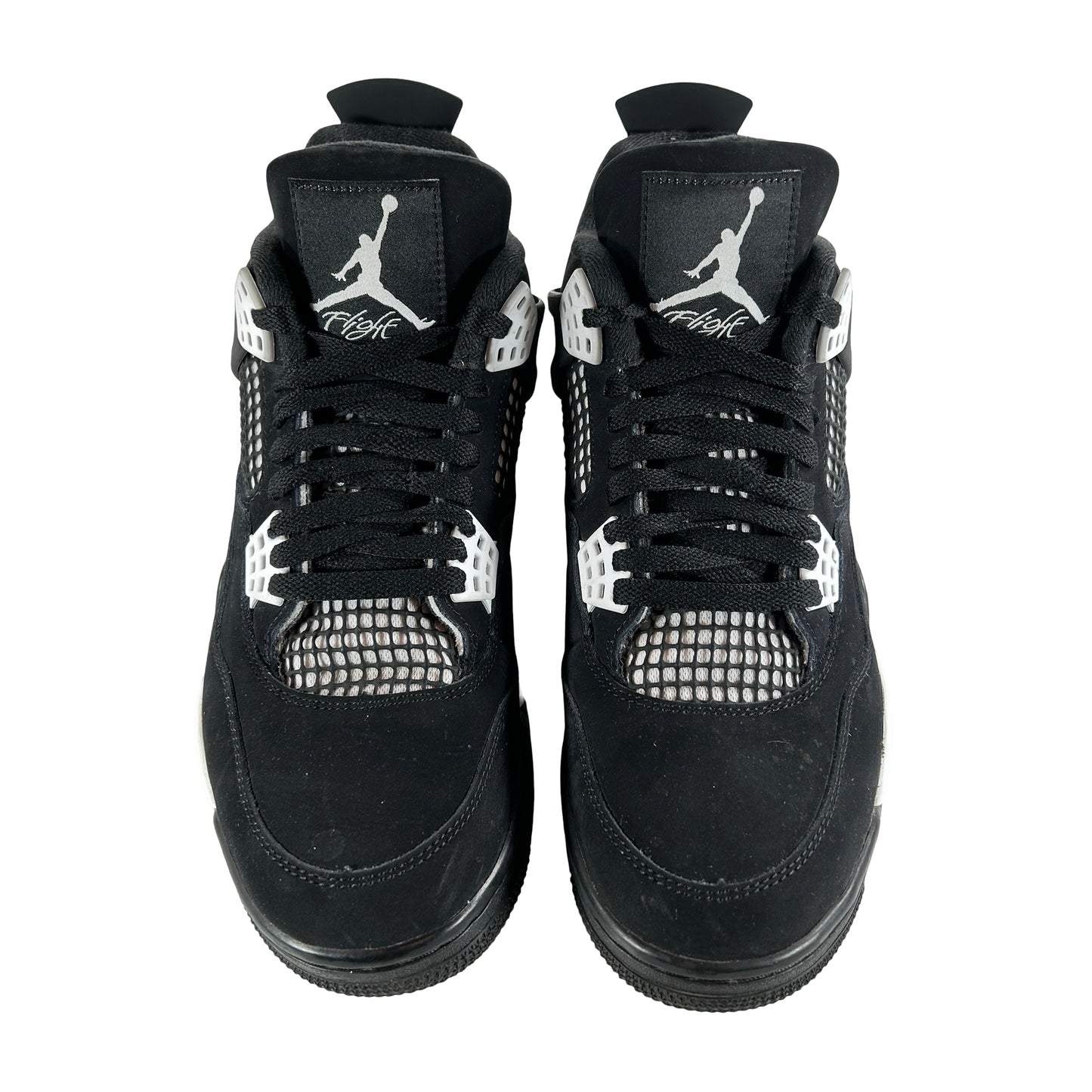 FQ8138 001  Jordan 4 Retro White Thunder [USED] - 9.5 M (Used6)