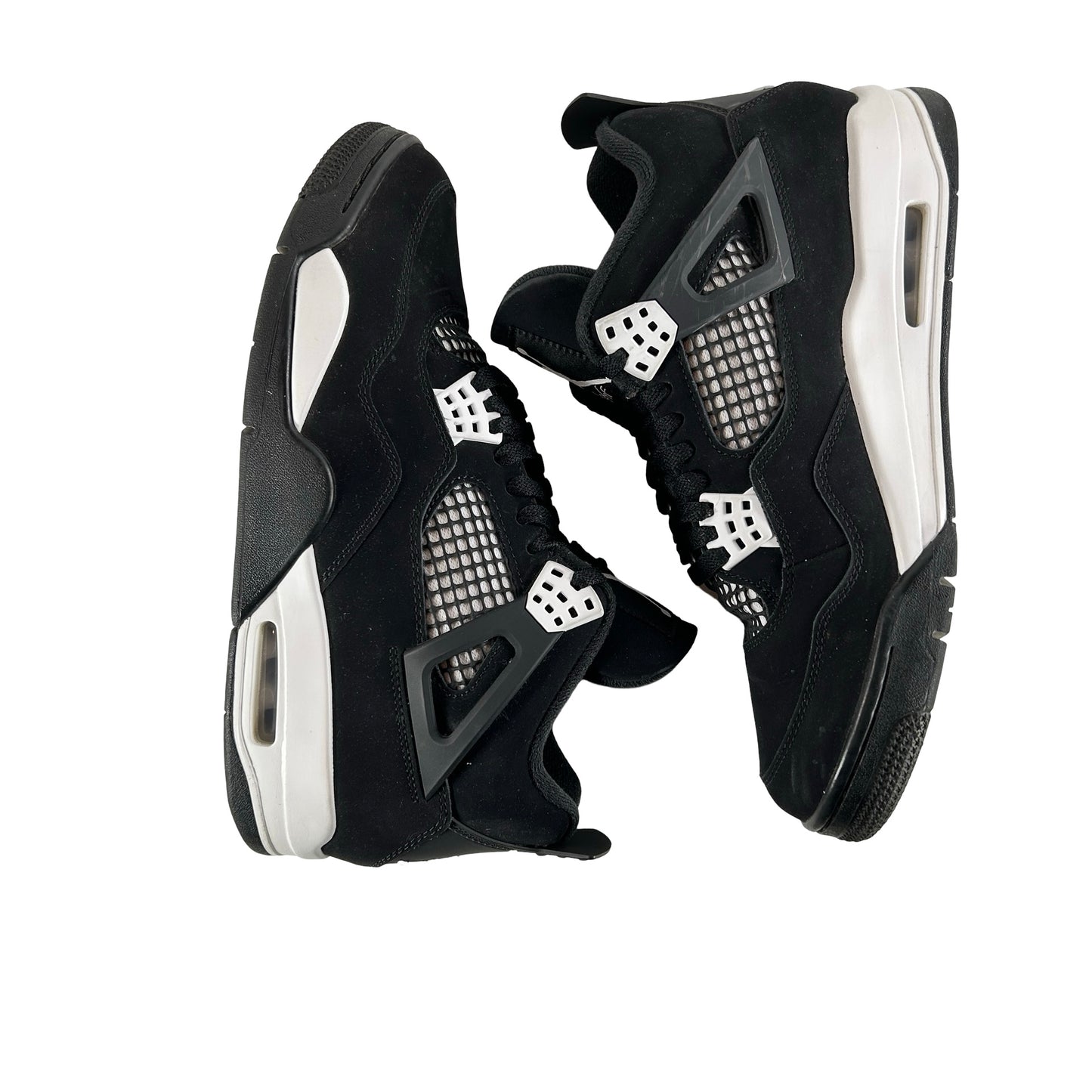 FQ8138 001  Jordan 4 Retro White Thunder [USED] - 9.5 M (Used6)