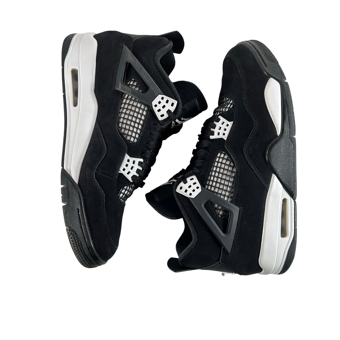 FQ8138 001  Jordan 4 Retro White Thunder [USED] - 9.5 M (Used6)