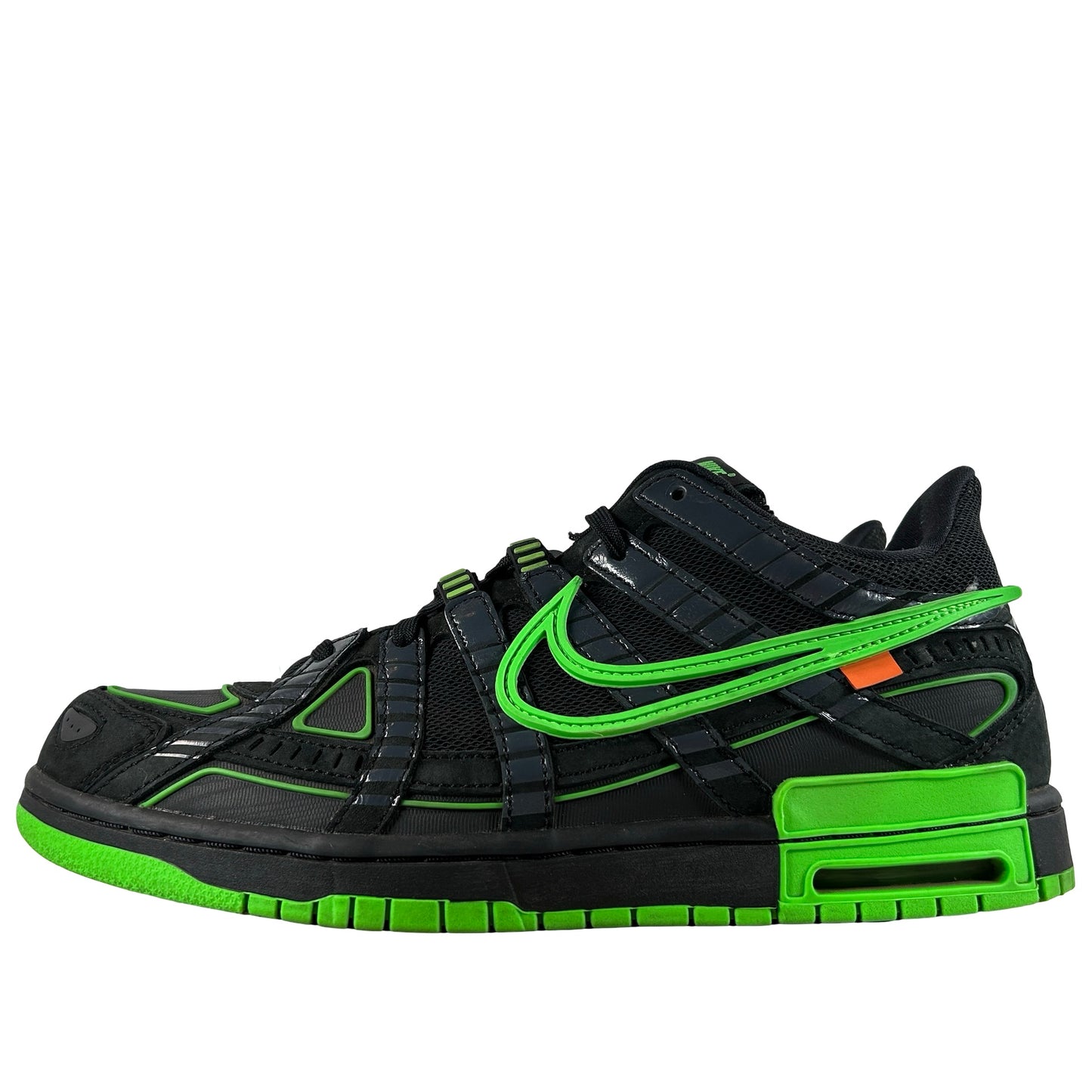 CU6015 001 Nike Air Rubber Dunk Off-White Green Strike [USED] - 10.5 M (Used2)