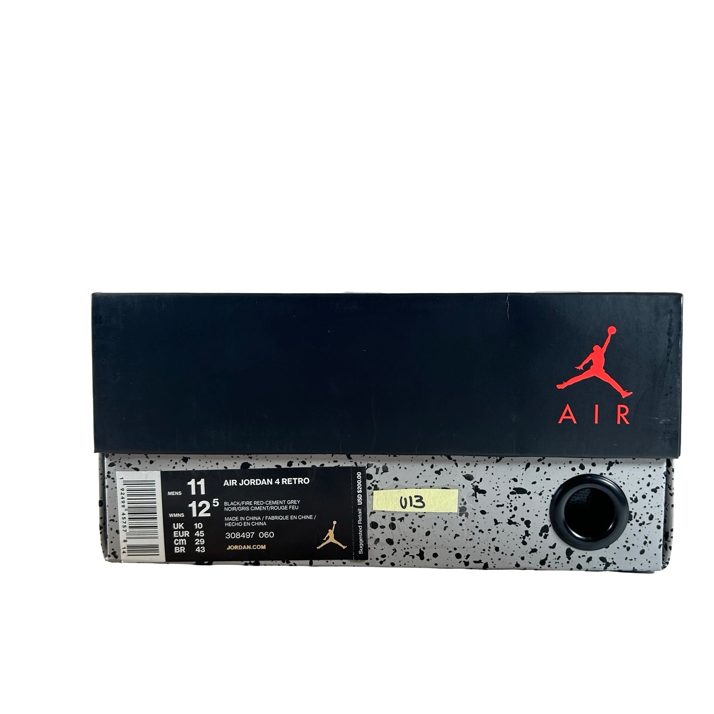 308497 060 Jordan 4 Bred (2019) [USED] - 11 M (Used13)