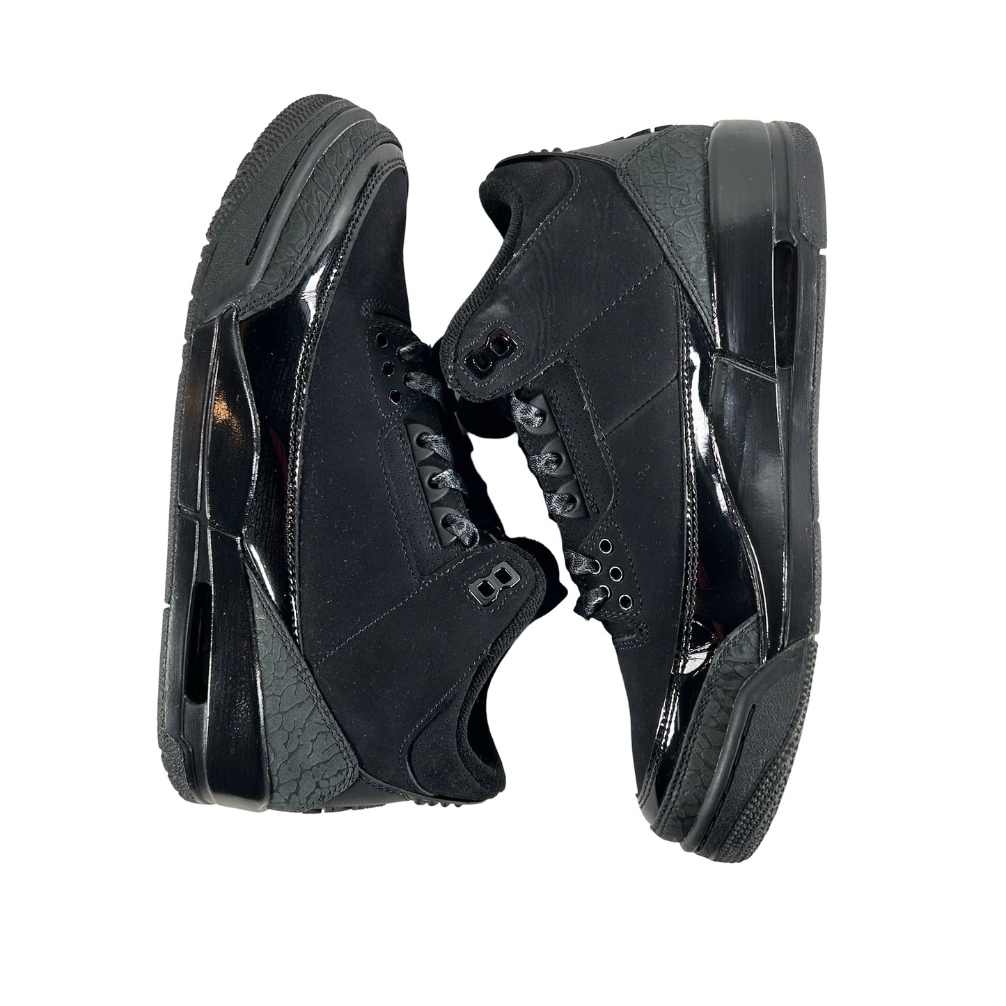 CT8532 001 Jordan 3 Retro Black Cat (2025) [USED] - 7.5 M (Used)