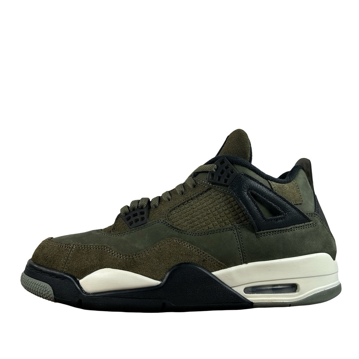 FB9927 200 Air Jordan 4 Craft Medium Olive [USED] - 12 M (Used2) (No Box2)