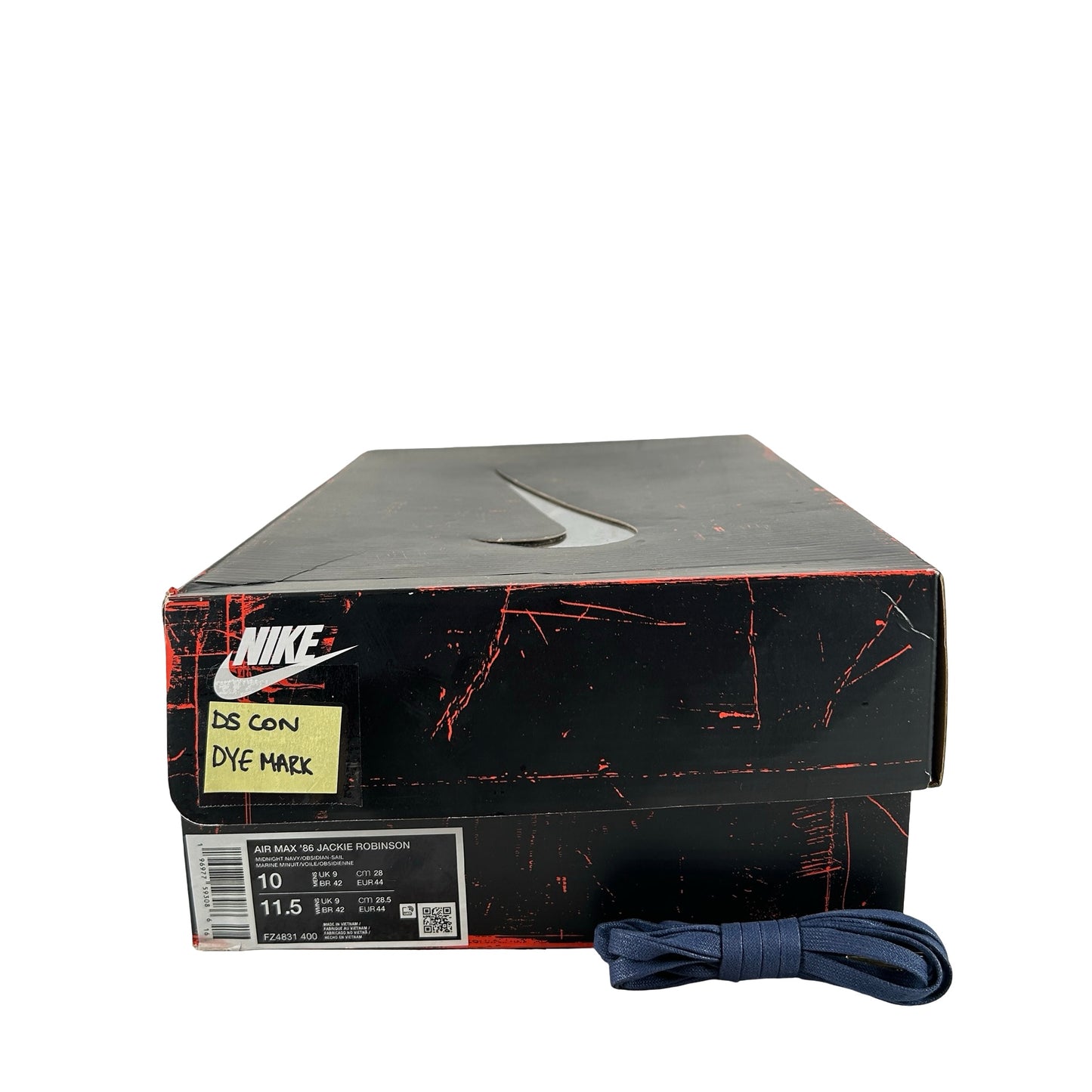 FZ4831 400 Nike Air Max 1 '86 OG Jackie Robinson [CONDITIONAL] - 10 M (Dye Mark)