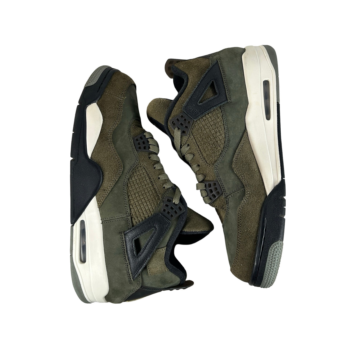 FB9927 200 Air Jordan 4 Craft Medium Olive [USED] - 12 M (Used2) (No Box2)