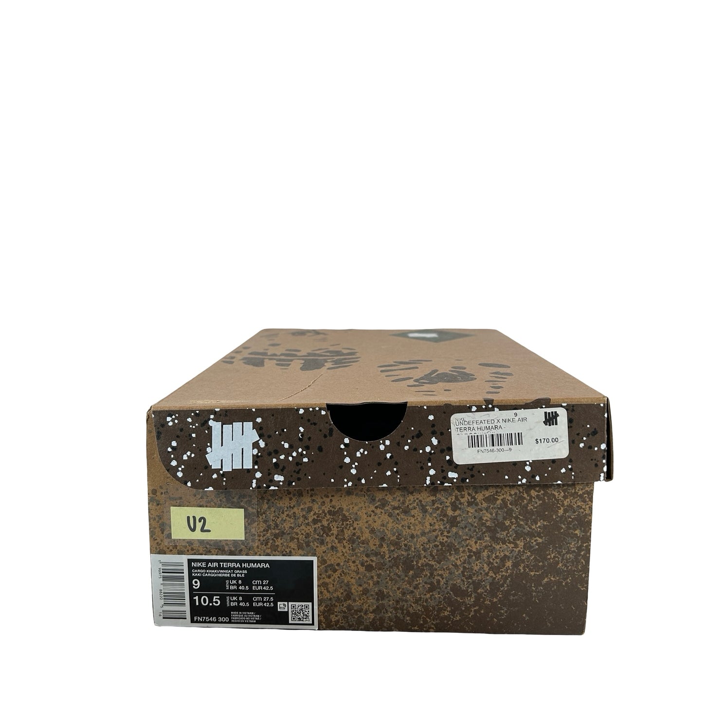 FN7546 300 Undefeated x Air Terra Humara 'Cargo Khaki' [USED] - 9 M (Used2)