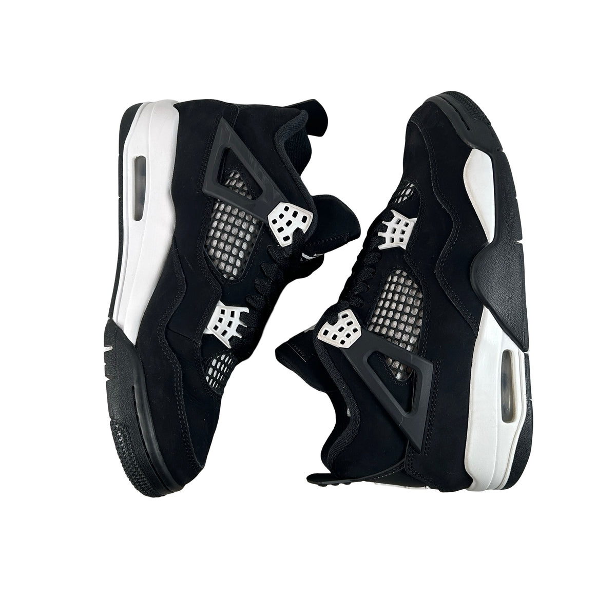 FQ8138 001 Jordan 4 Retro White Thunder [USED] - 6 M (Used) (No Box)