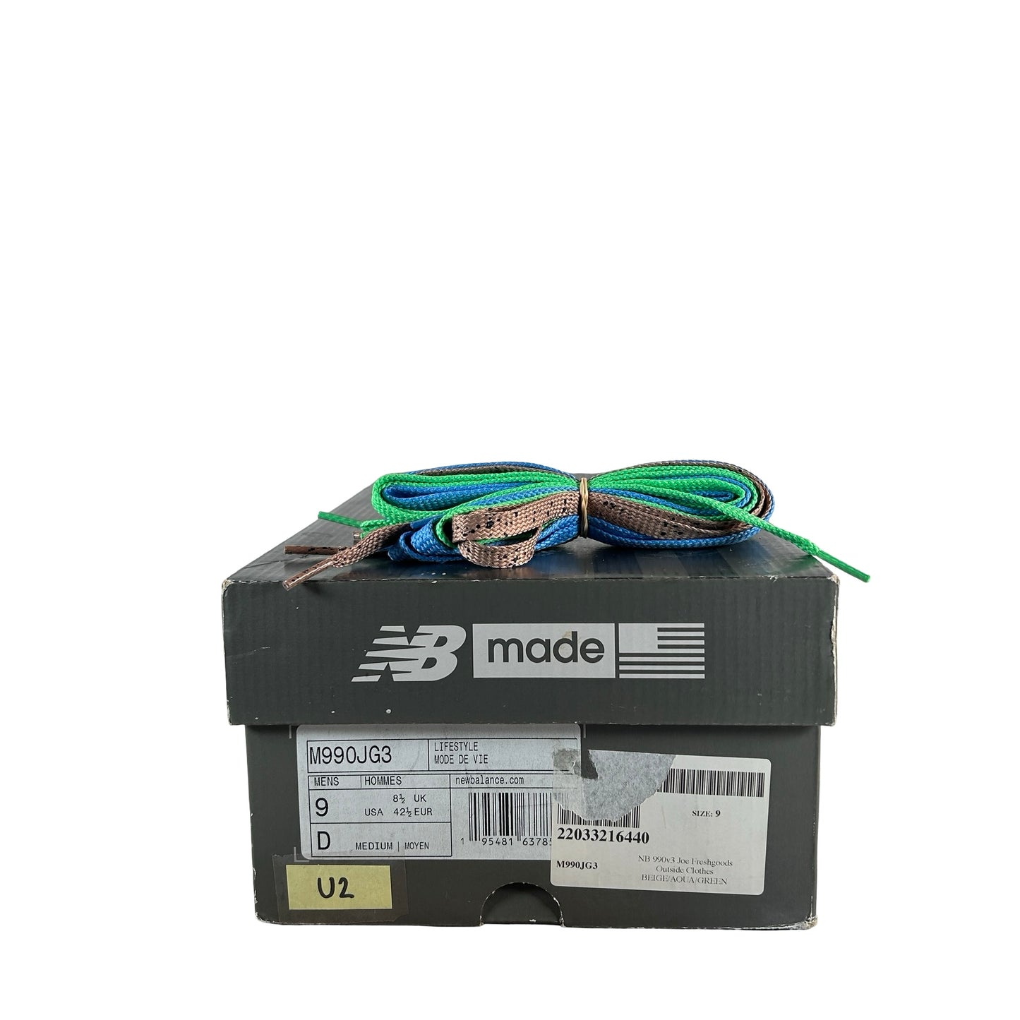 M990JG3 New Balance 990v3 MiUSA Joe Freshgoods Outside Clothes [USED] - 9 M (Used2)