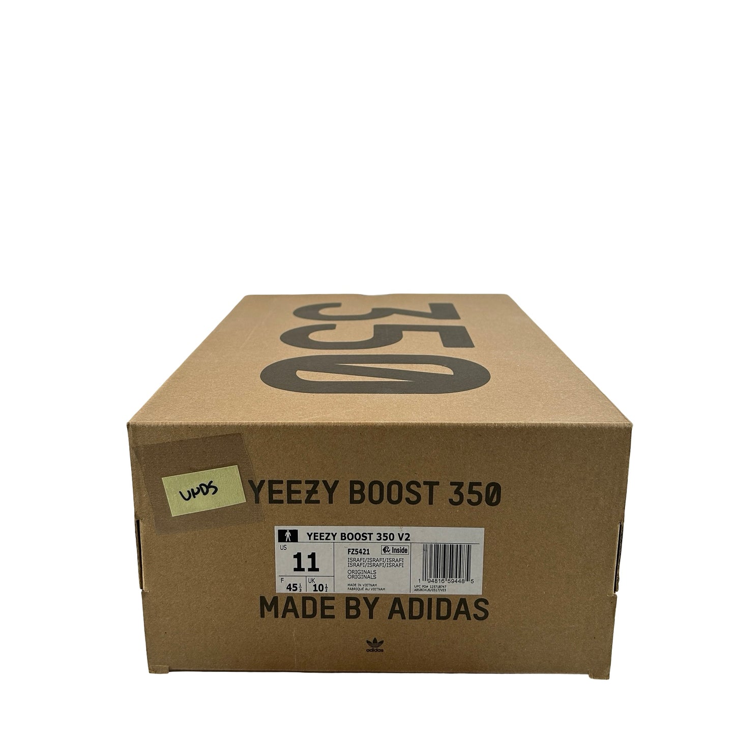 FZ5421 adidas Yeezy Boost 350 V2 Israfil [USED] - 11 M (VNDS)