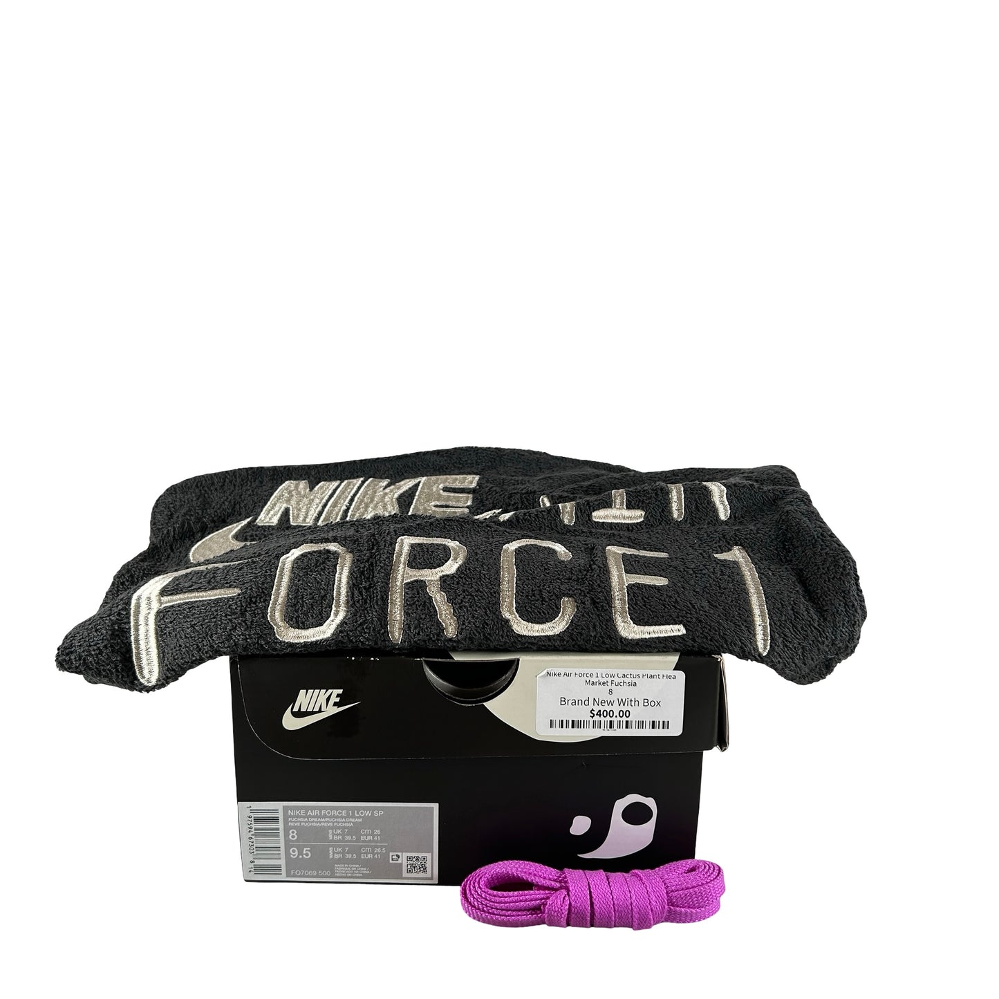 FQ7069 500 Nike Air Force 1 Low Cactus Plant Flea Market Fuchsia (2024) [USED] - 8 M (Used)