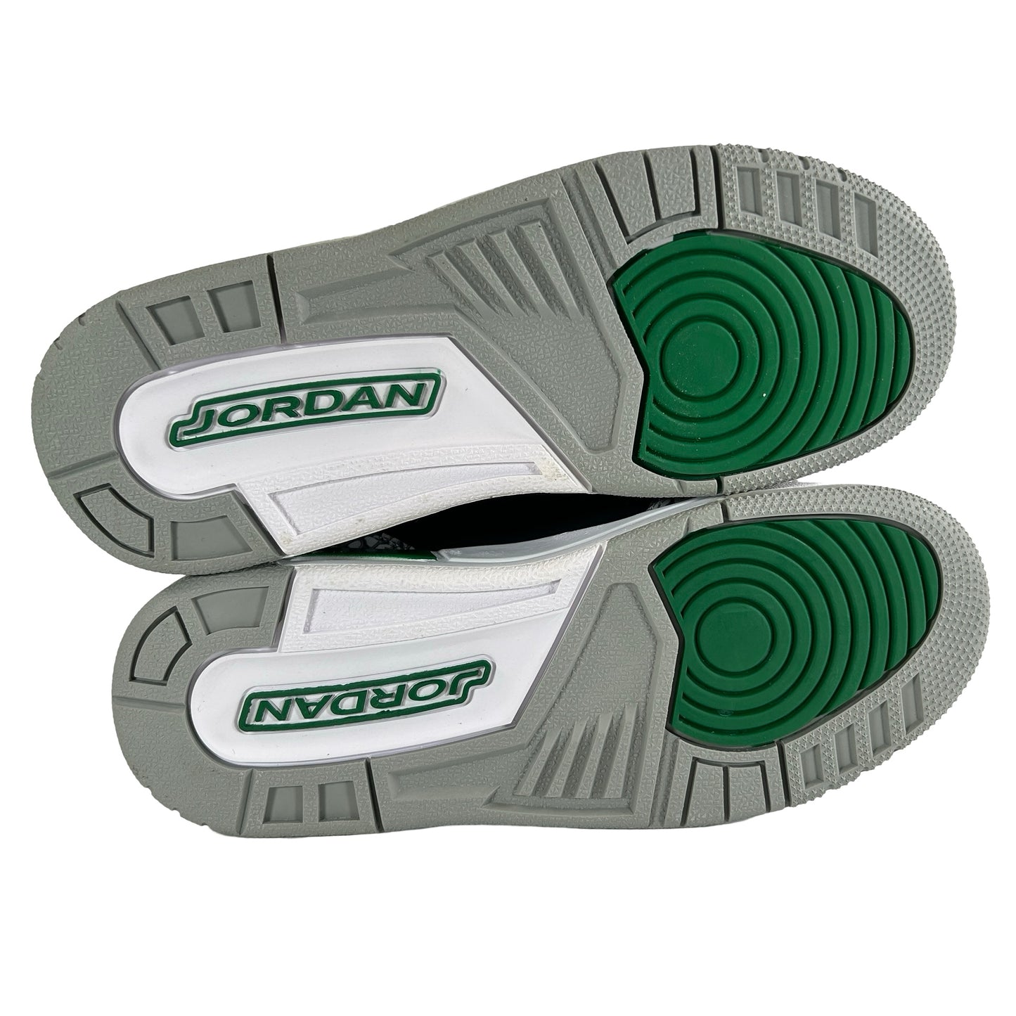 398614 030 Jordan 3 Retro Pine Green (GS) [CONDITIONAL] - 4.5 Y (Glue Stains)