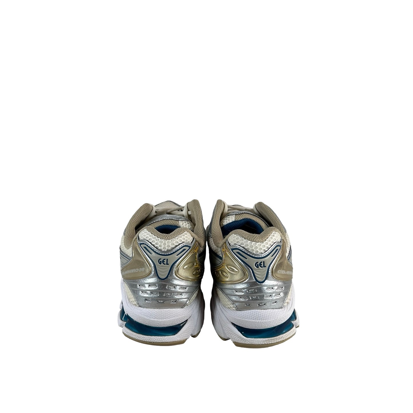 1201A019 105 ASICS Gel-Kayano 14 Cream Pure Silver Champagne [USED] - 10 M (Used)