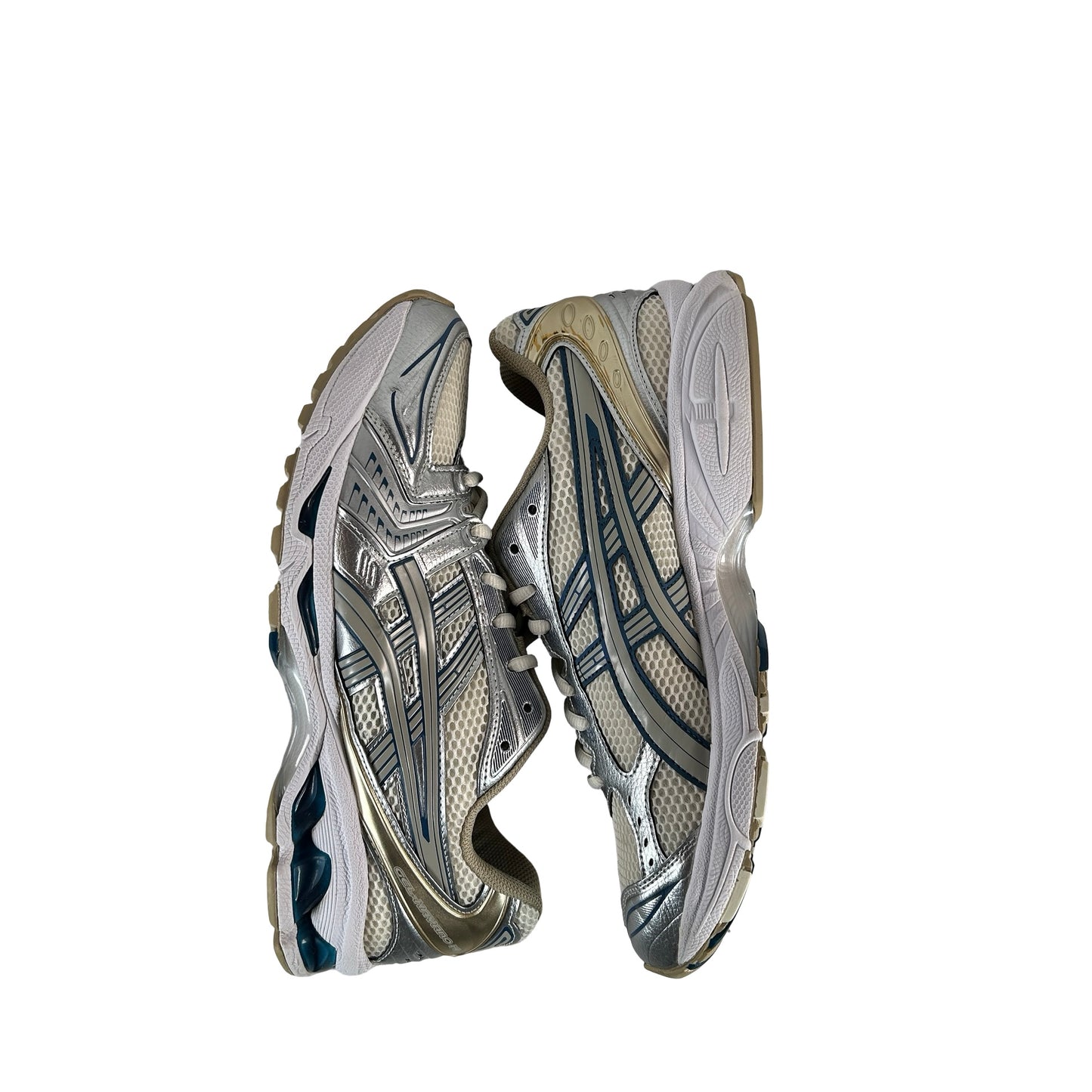 1201A019 105 ASICS Gel-Kayano 14 Cream Pure Silver Champagne [USED] - 10 M (Used)