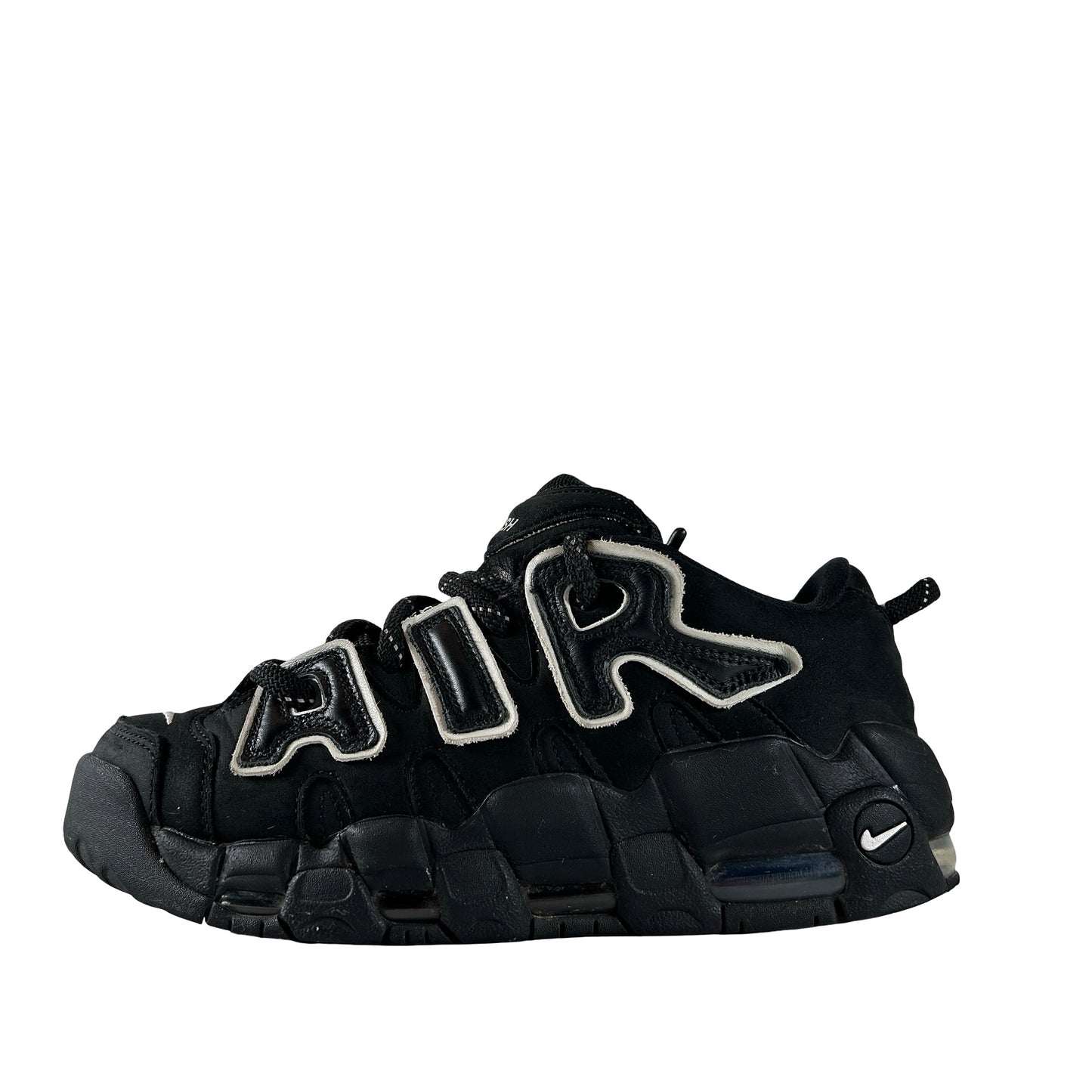 FB1299 001 Nike Air More Uptempo Low AMBUSH Black [USED] - 7.5 M (Used)