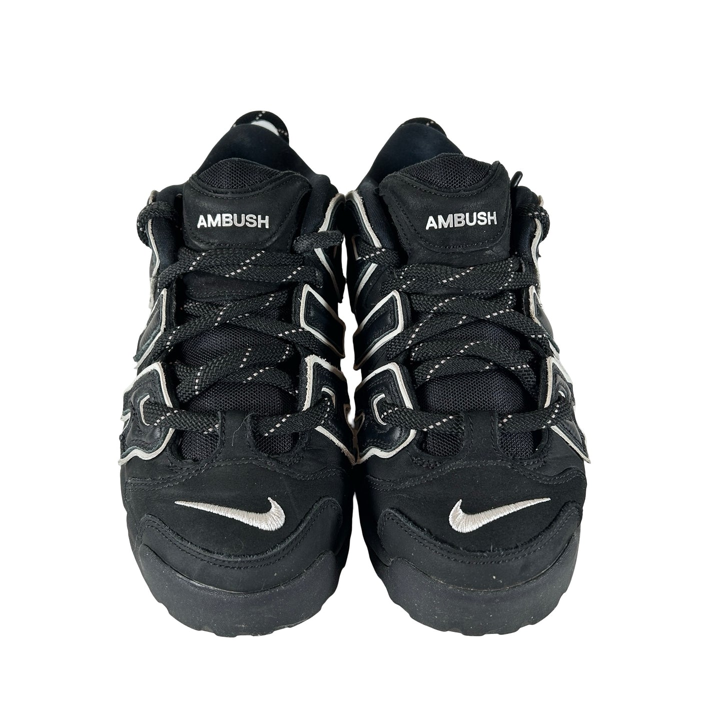 FB1299 001 Nike Air More Uptempo Low AMBUSH Black [USED] - 7.5 M (Used)