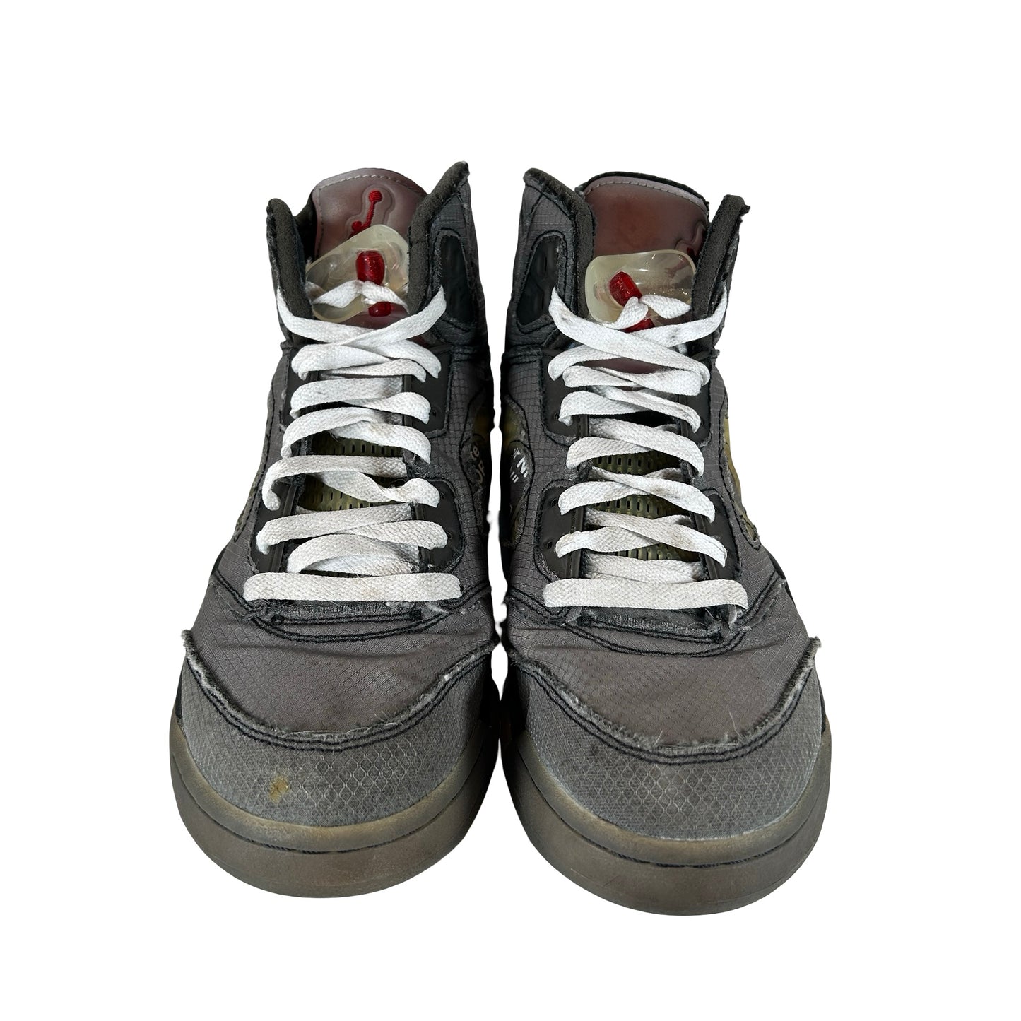 CT8480 001 Jordan 5 Off-White Black [USED] - 9 M (Used8)