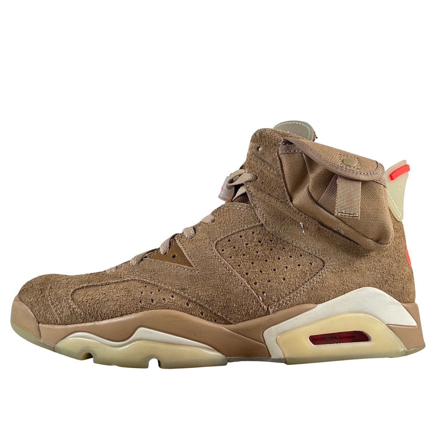 DH0690 200 Jordan 6 Retro Travis Scott British Khaki [USED] - 12 M (Used3)