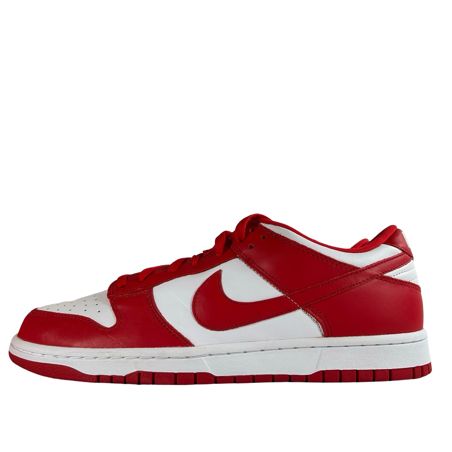 CU1727 100 Dunk Low Rojo Universitario