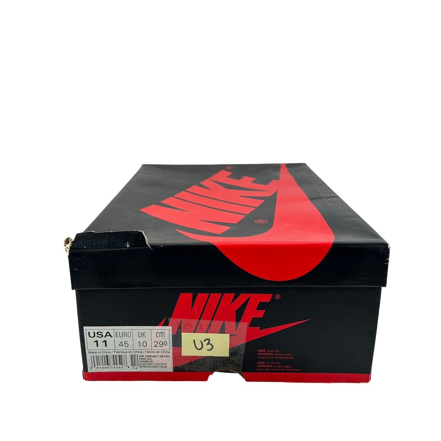 555088 001 Jordan 1 Retro High Bred Banned (2016) [USED] - 11 M (Used3)