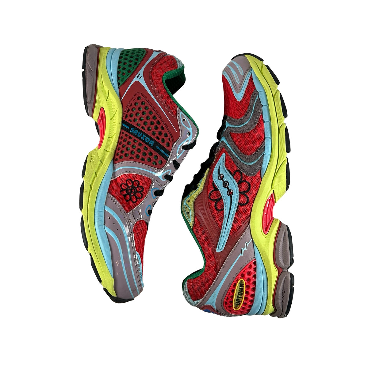S70966 1 Saucony ProGrid Triumph 4 Jae Tips Flowers Grow Uptown Poison Ivy [USED] - 10 M (Used) (Replace Box)
