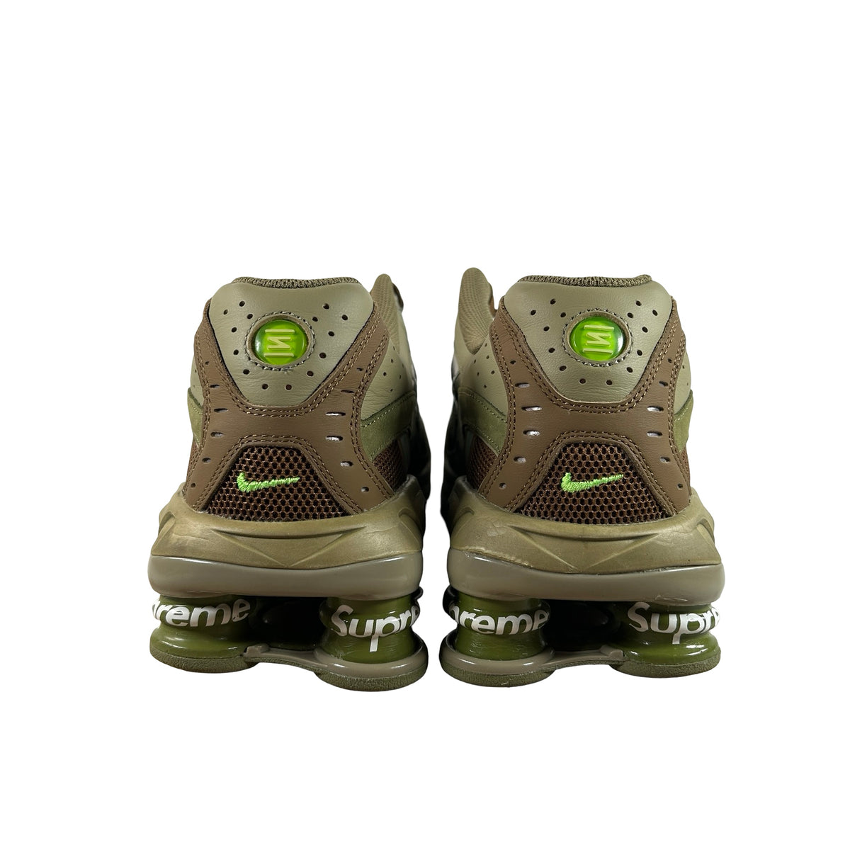 DN1615 200 Nike Shox Ride 2 SP Supreme Olive [USED] - 11 M (Used)