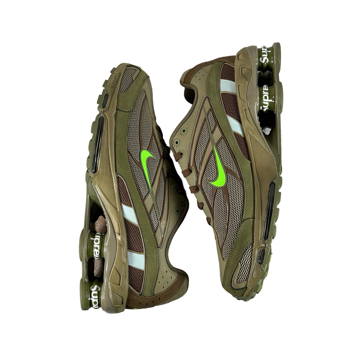 DN1615 200 Nike Shox Ride 2 SP Supreme Olive [USED] - 11 M (Used)