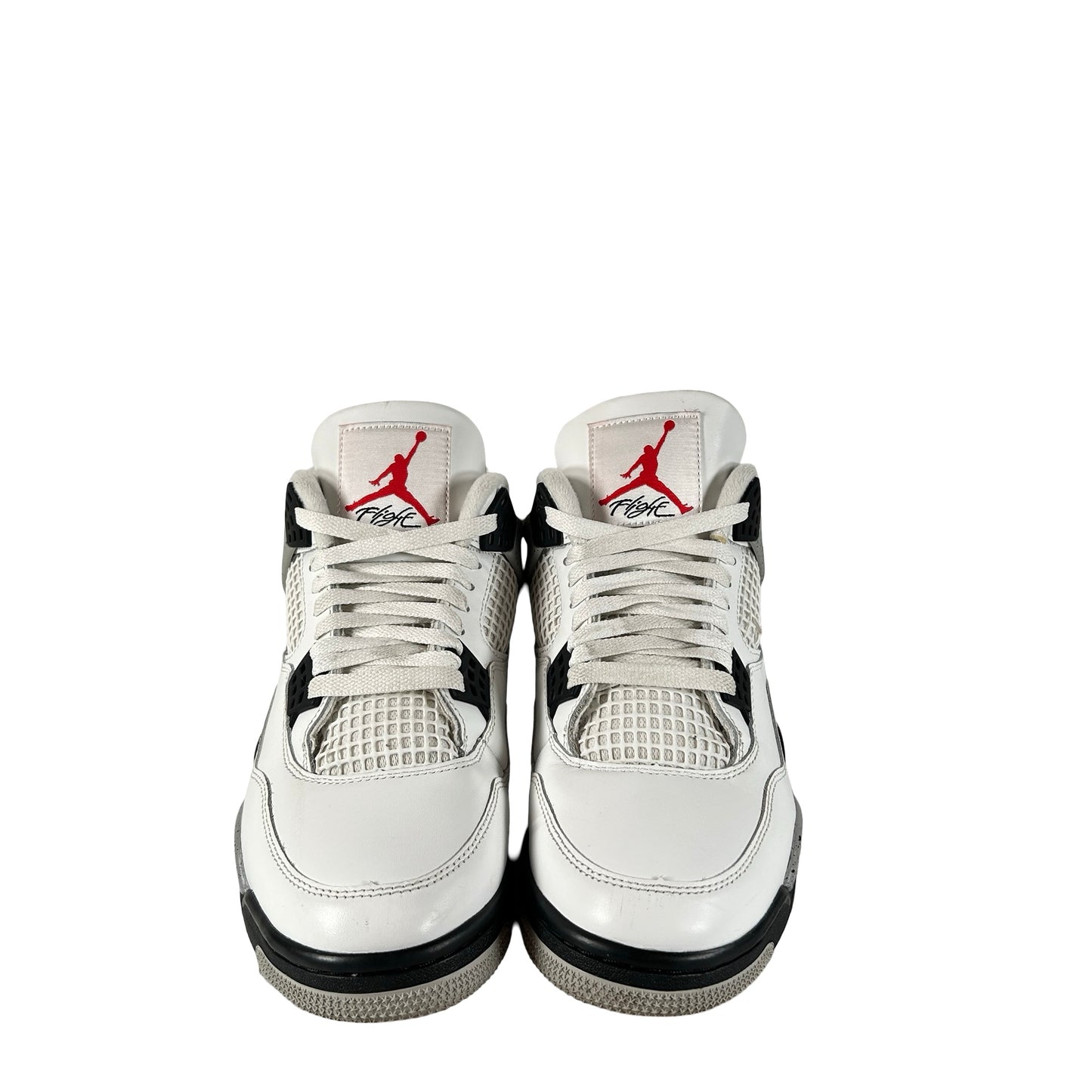 FV5029 100 Jordan 4 Retro White Cement (2025) [USED] - 9 M (Used10)