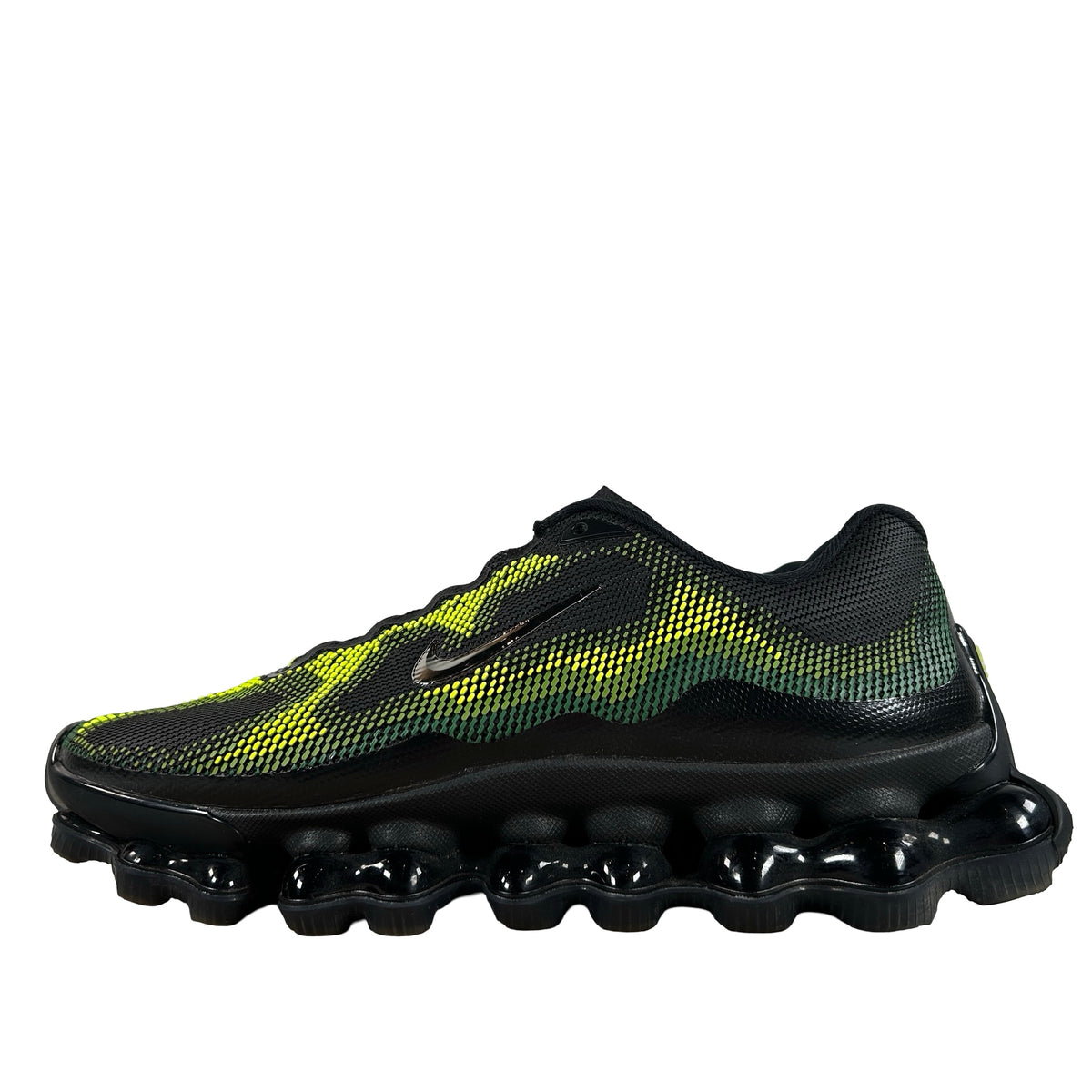 IQ7634 001 Nike Air Liquid Max Black Green Apple [USED] - 8 M (Used)