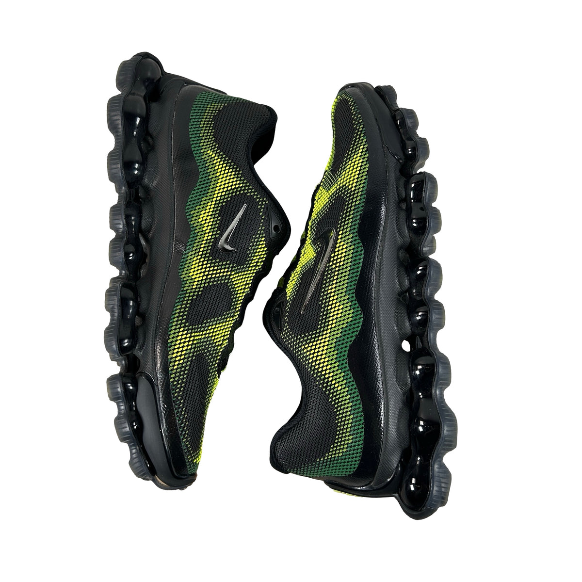IQ7634 001 Nike Air Liquid Max Black Green Apple [USED] - 8 M (Used)