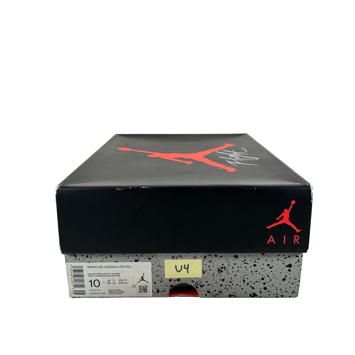 AQ9129 500 Jordan 4 Retro Canyon Purple [USED] - 10 W (Used4)