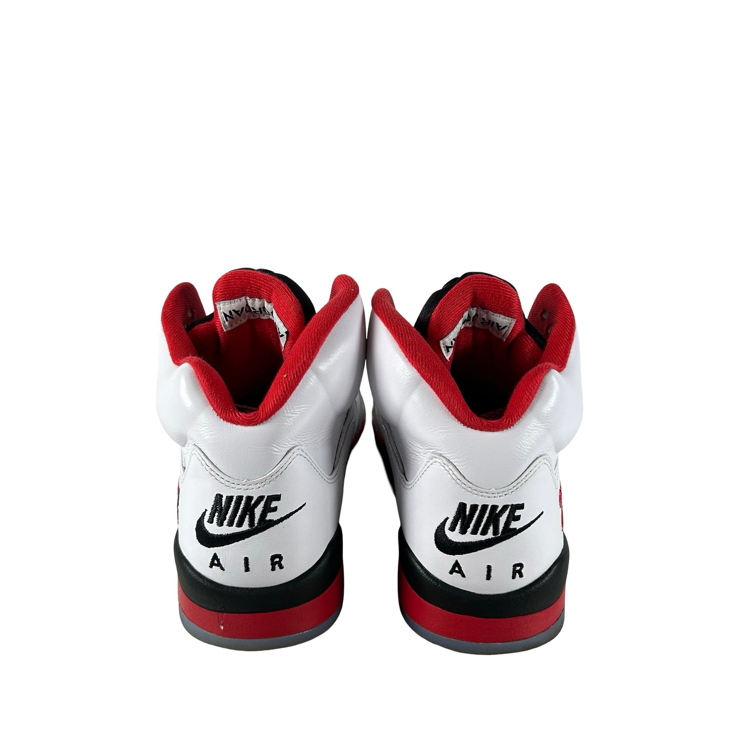 HQ7978 101 Jordan 5 Retro Fire Red Black Tongue (2025) [USED] - 9 M (Used)