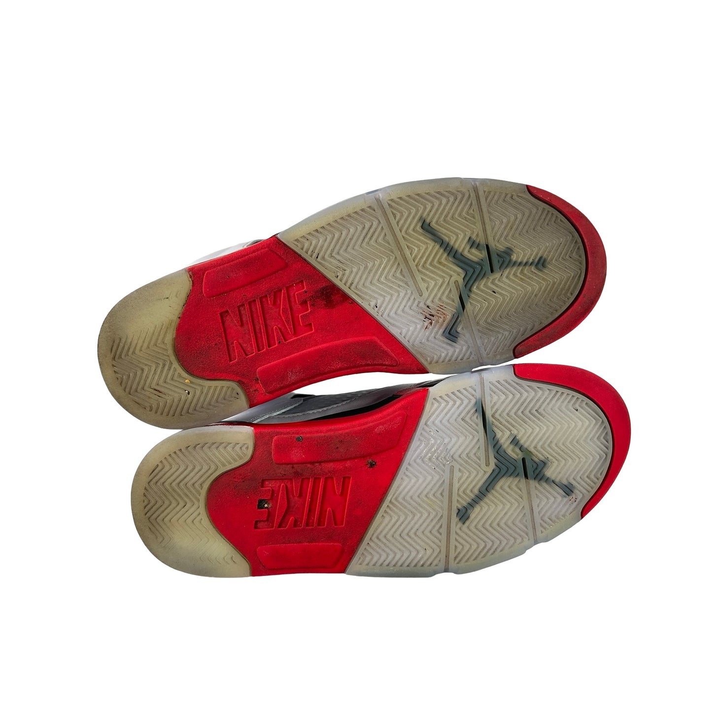 HQ7978 101 Jordan 5 Retro Fire Red Black Tongue (2025) [USED] - 9 M (Used)