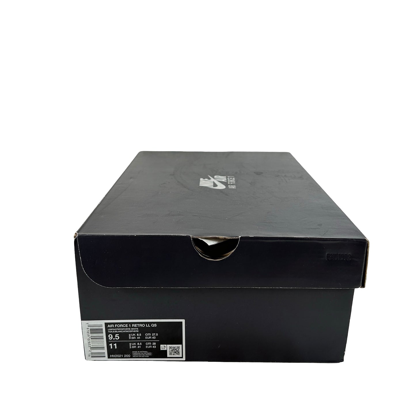 HV2021 200 Nike Air Force 1 Low Linen Canvas [USED] - 9.5 M (Used)