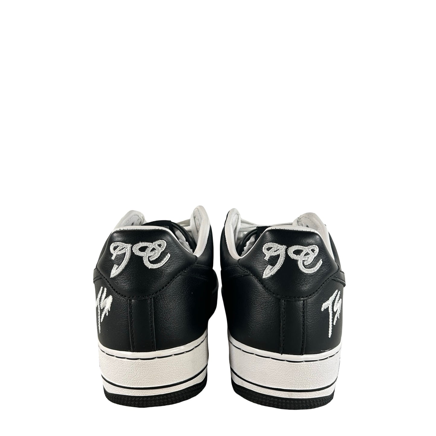 FJ5756 100 Nike Air Force 1 Low Terror Squad Blackout [USED] - 12 M (Used) (No Box)