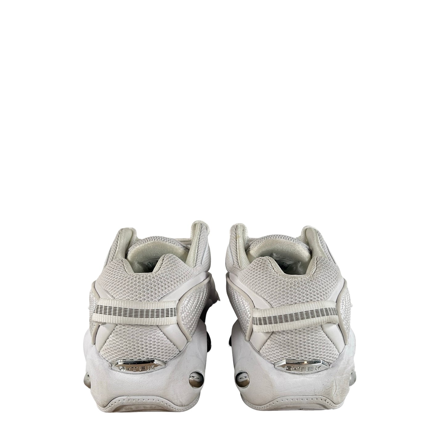 DM0879 100 Nike NOCTA Glide Drake White Chrome [USED] - 9.5 M (Used) (No Box)