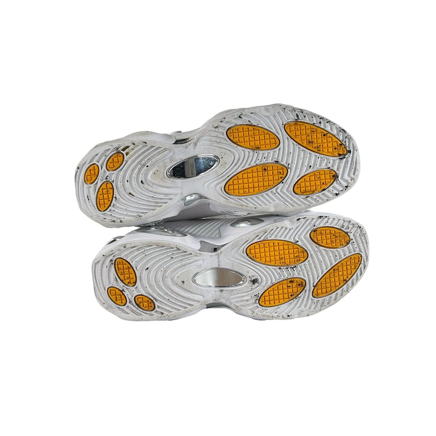 DM0879 100 Nike NOCTA Glide Drake White Chrome [USED] - 9.5 M (Used) (No Box)