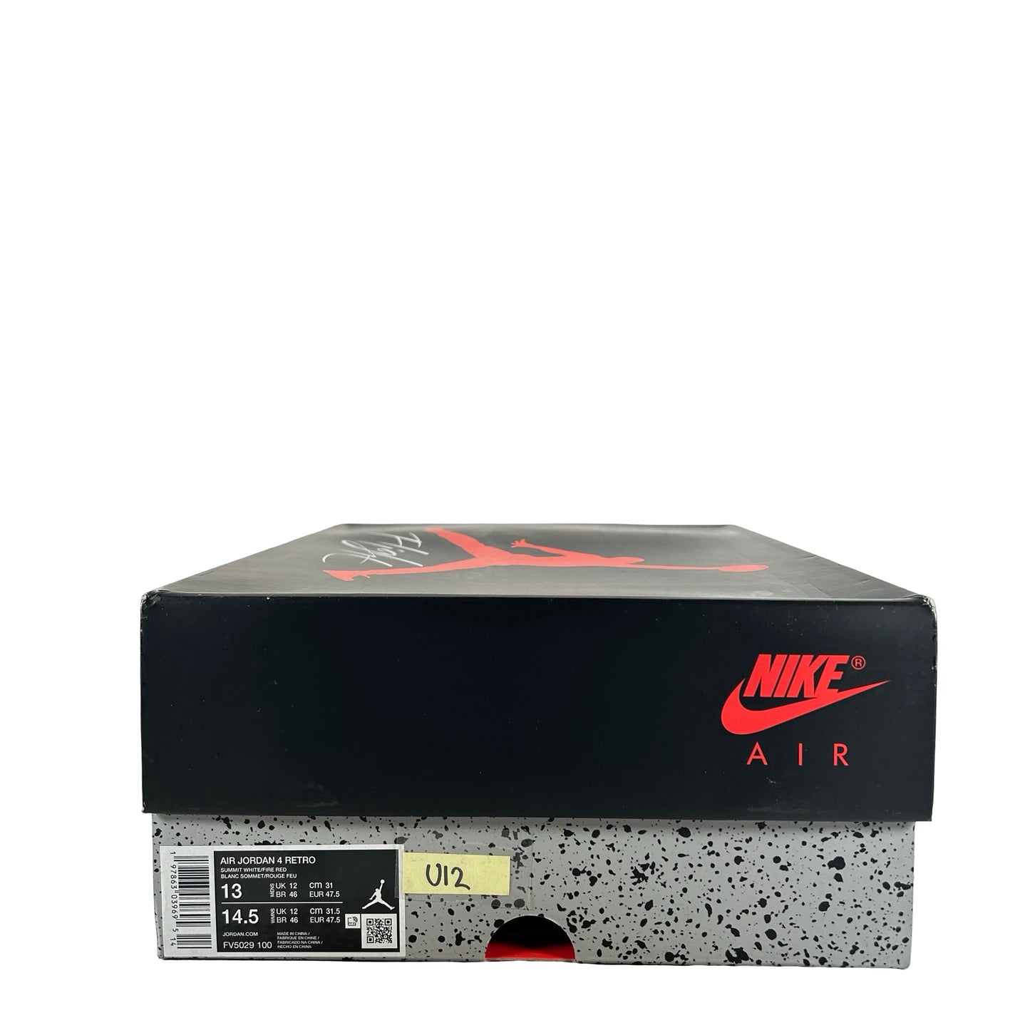 FV5029 100 Jordan 4 Retro White Cement (2025) [USED] - 13 M (Used12)