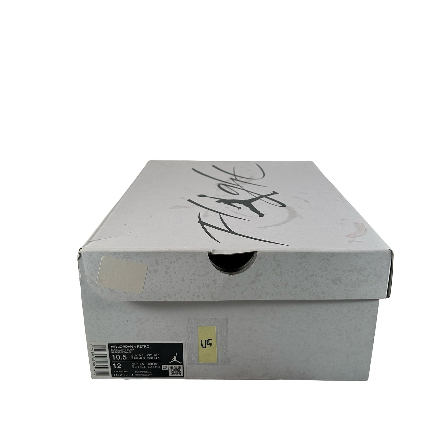 FQ8138 001 Air Jordan 4 Retro White Thunder [USED] - 10.5 M (Used5)