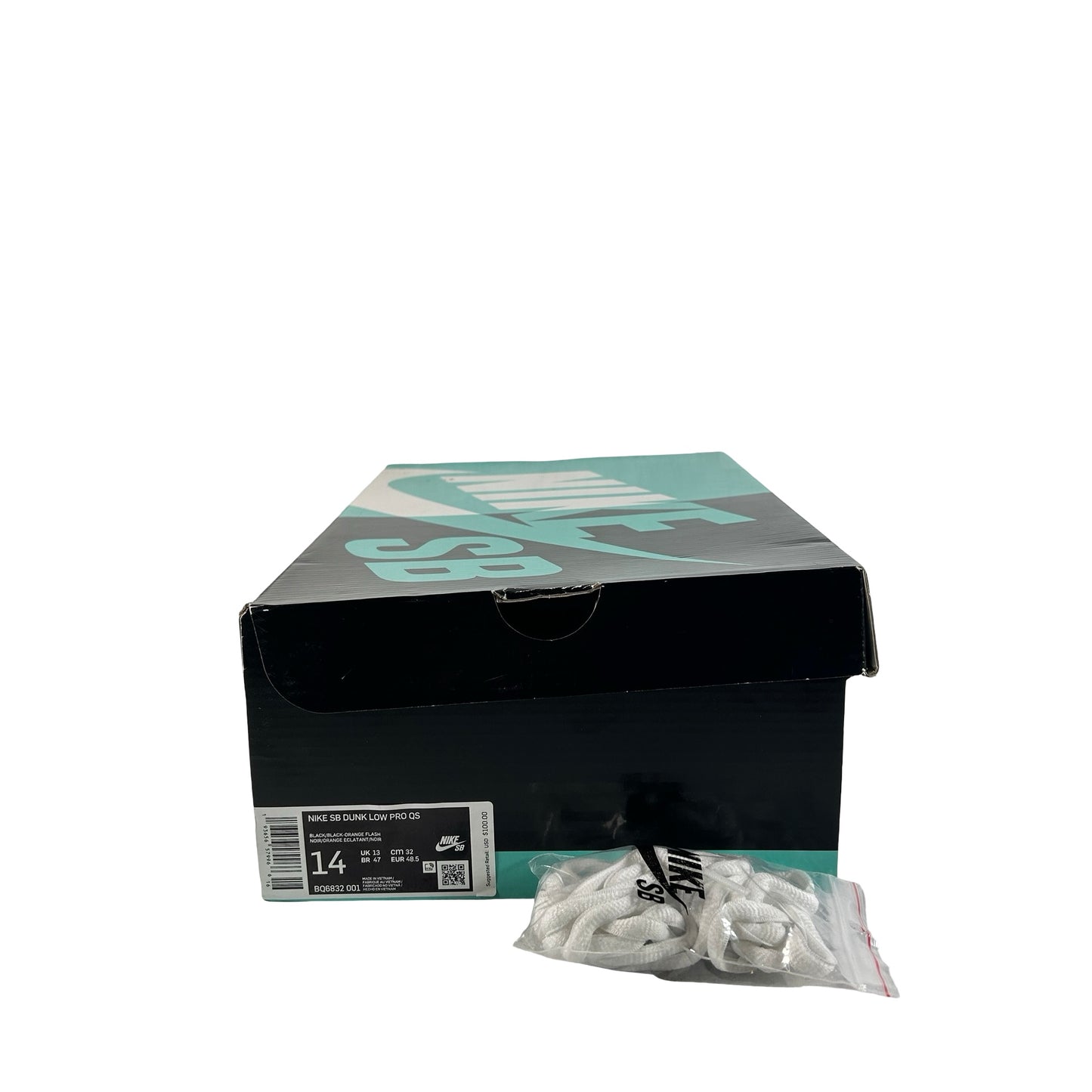 BQ6832 001 Nike SB Dunk Low Raygun Tie-Dye Black [USED] - 14 M (Used)