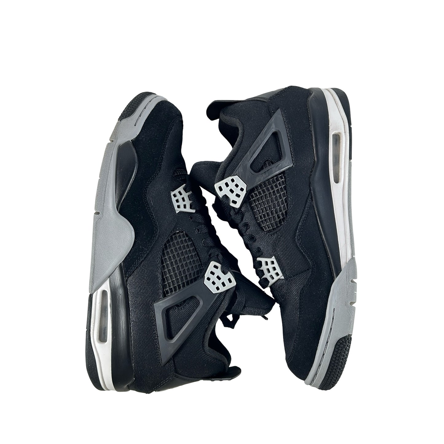 DH7138 006 Jordan 4 Retro SE Black Canvas [USED] - 10 M (Used8)