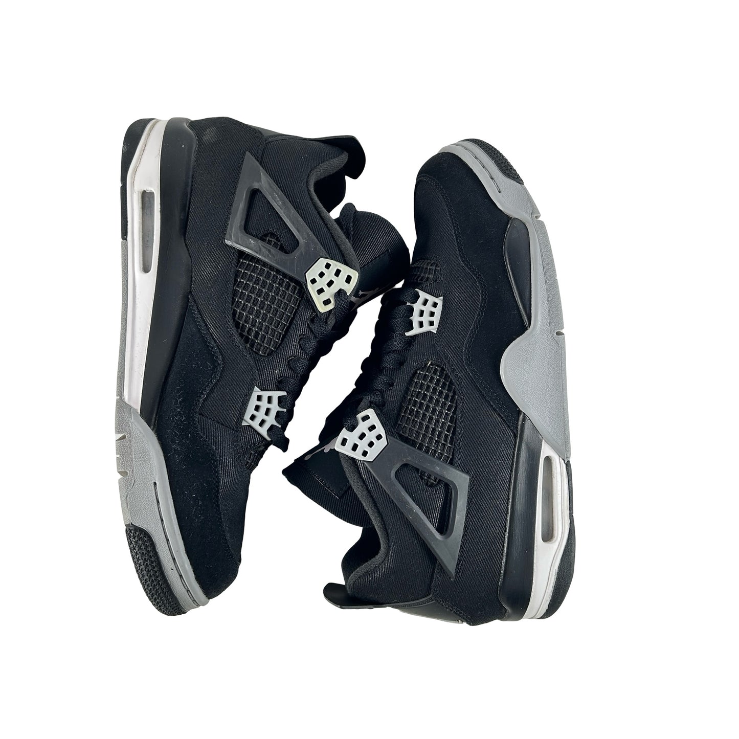 DH7138 006 Jordan 4 Retro SE Black Canvas [USED] - 10 M (Used8)