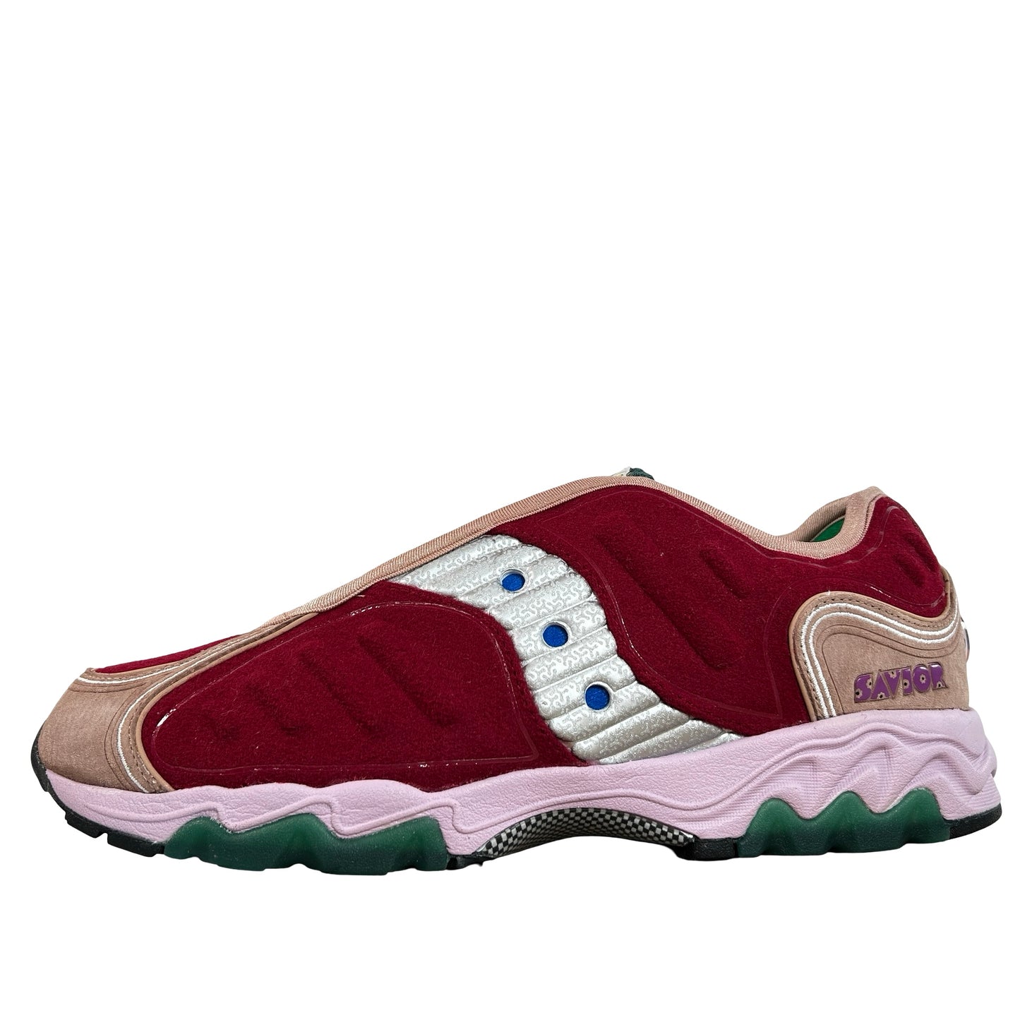 S70922 1 Saucony Matrix Jae Tips No Shoes In The House Burgundy [USED] - 12 M (Used)