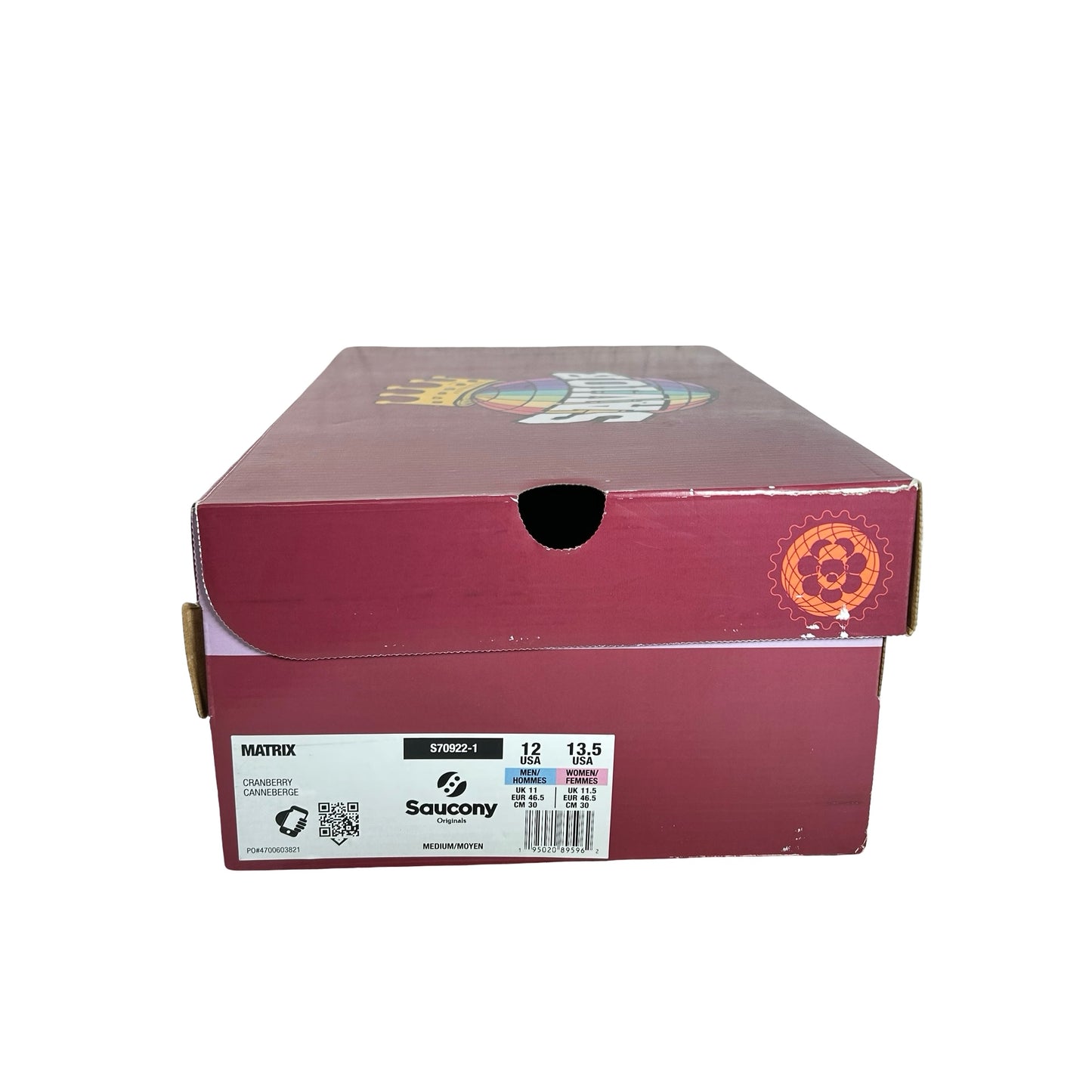 S70922 1 Saucony Matrix Jae Tips No Shoes In The House Burgundy [USED] - 12 M (Used)