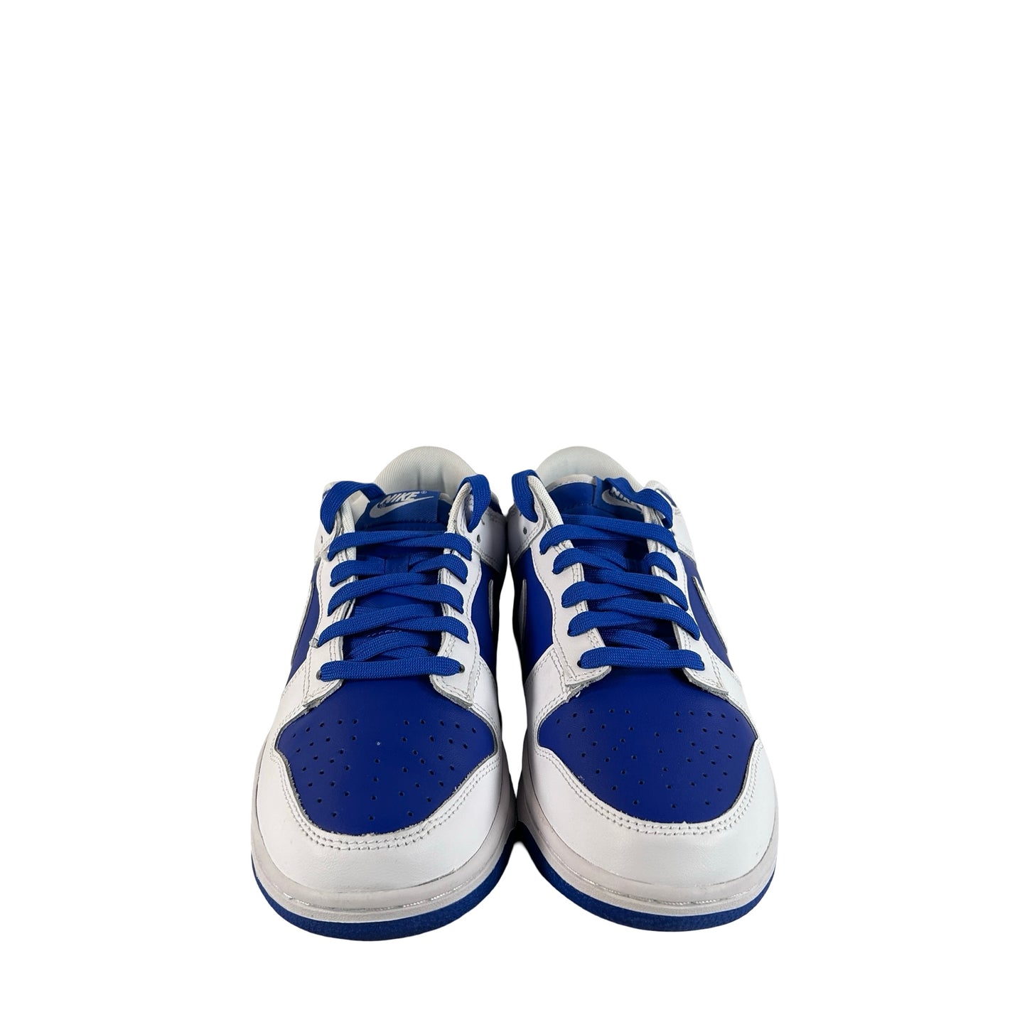 DD1391 401 Nike Dunk Low Racer Blue White [CONDITIONAL] - 9 M (Ashy Soles) (Damaged Box)