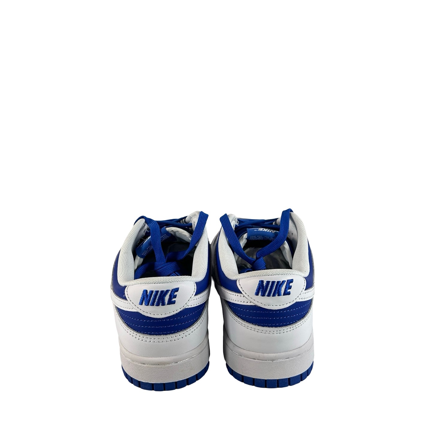 DD1391 401 Nike Dunk Low Racer Blue White [CONDITIONAL] - 9 M (Ashy Soles) (Damaged Box)