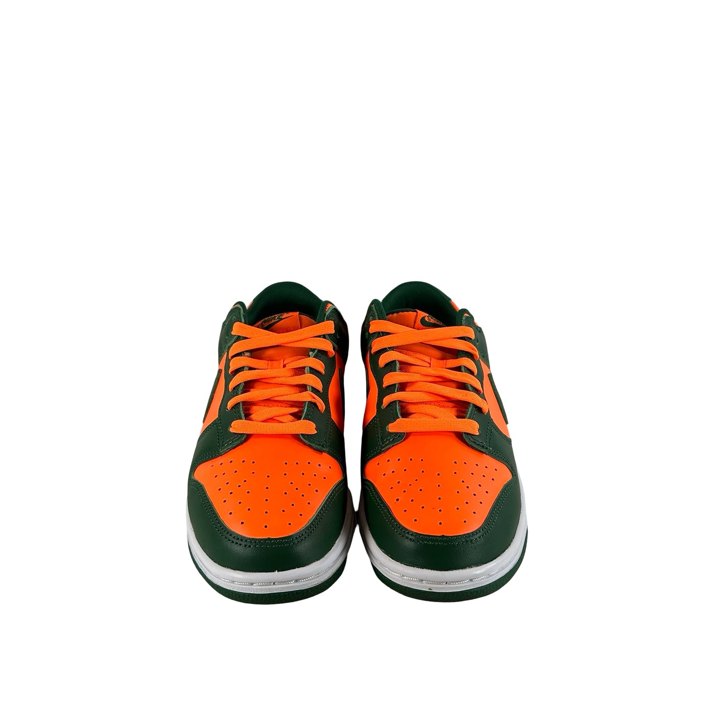 DD1391 300 Nike Dunk Low Retro Miami Hurricanes [USED] - 8 M (Used)