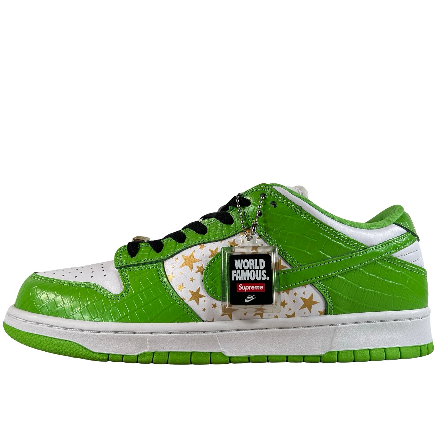 DH3228 101 Dunk SB Low Supreme Green [CONDITIONAL] - 9.5 M (Stain On Left Tongue)